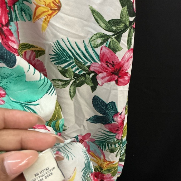 Speed Control New York Tropical Handkerchief Hem Dress – Size M - Picture 5 of 6